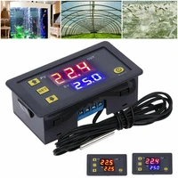 w3230 12v 24v ac 110 220v probe line digital temperature control heatcooling control led display thermostat instrument