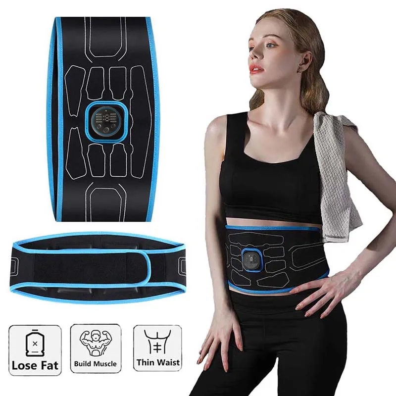 

Electric Electric Slimming Massager Stimulator New Abdominal Weight Loss Belt Myostimulator Body Slimming Fitness Abs Muscle