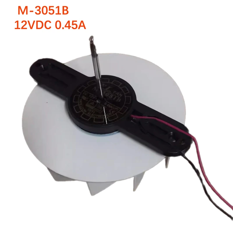 Охлаждающий вентилятор для холодильника Yuelun 9225 M-3051B 12VDC 0.45A 2-проводной круглый