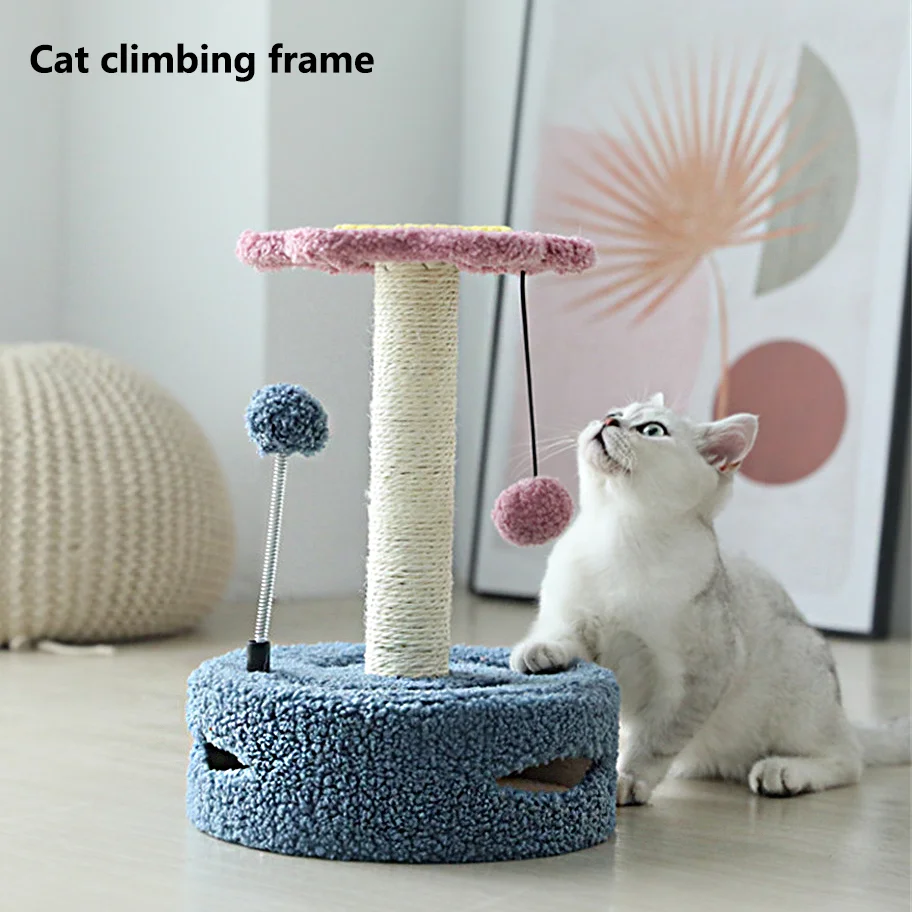 

Creative Cat Tree Soft Does Not Shed Crumbs Pet Supplies Cat Grabbing Post Multi-functional Cat Catch Board Cat Nest Cat Toy
