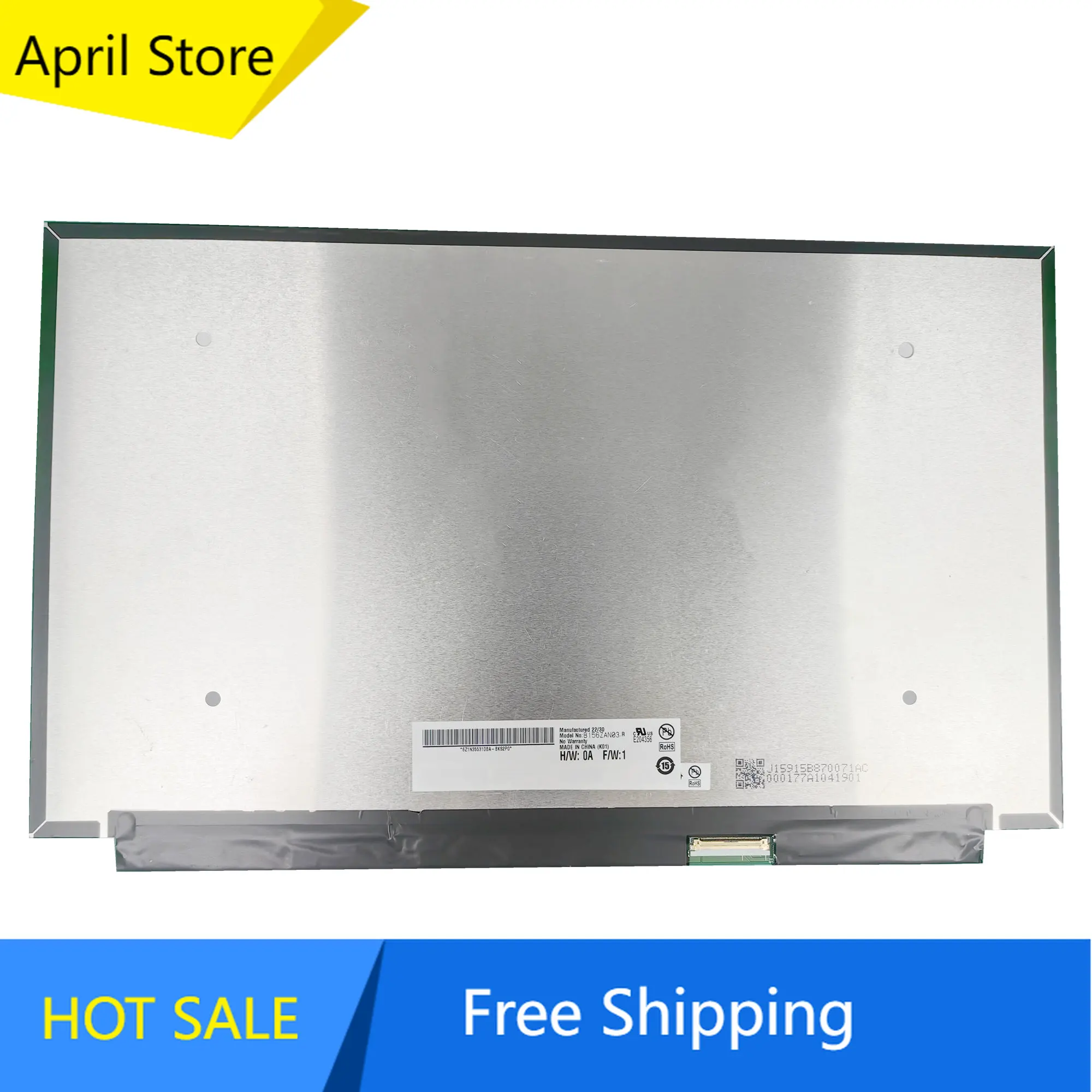 B156ZAN03.R 15,6 '4K IPS ЖК-экран для ноутбука, панель дисплея 3840*2160