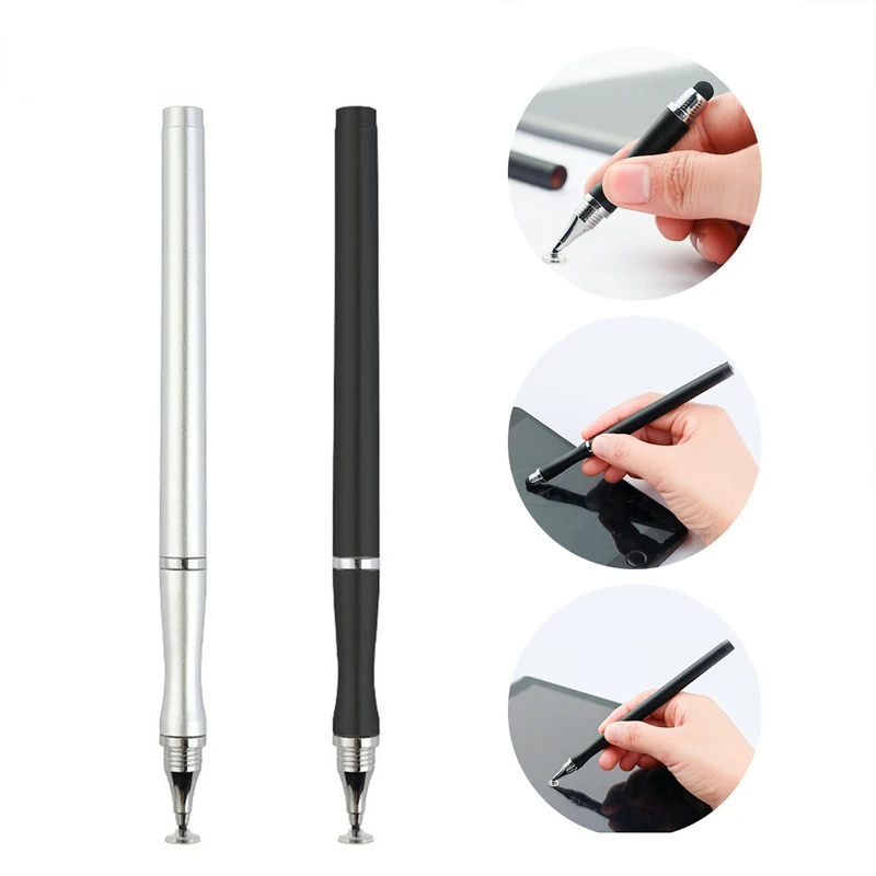 

Universal 2 In 1 Stylus Pen Double-Headed Capacitive Pen For Ipad Android Mobile Phone Drawing Touch Screen Pen Smart Pencil