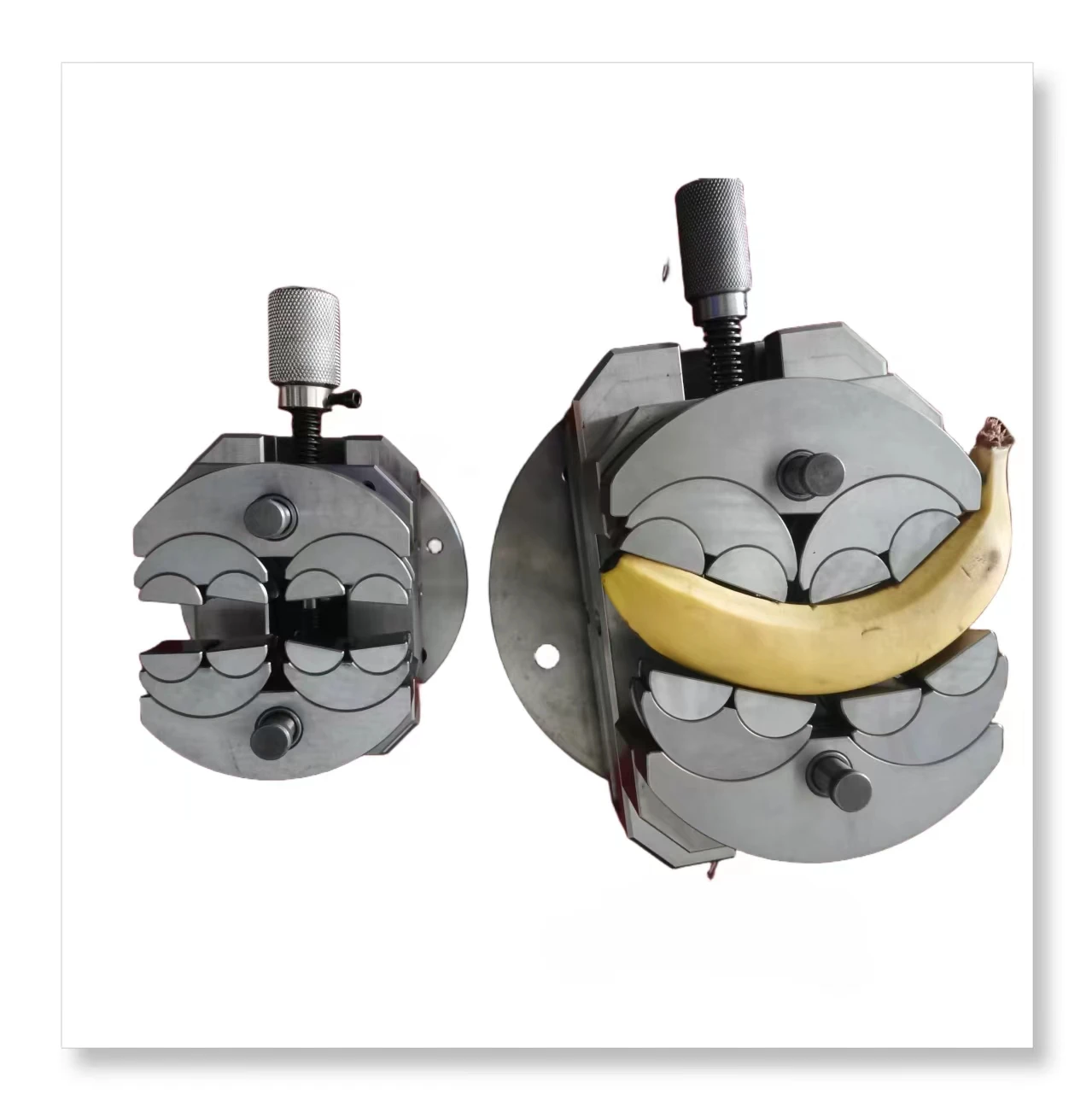 Трехступенчатые стальные фрактальные тиски из углерода