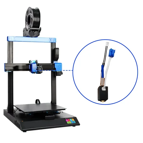 Модернизированный Hotend для артиллерийского Sidewinder X1 X2 Genius и Pro, детали 3D-принтера, все металлические нагревательные блоки сопла, комплекты термисторов