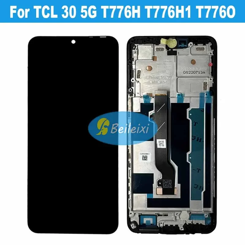 Для TCL 30 5G T776H T776O ЖК-дисплей с цифровым преобразователем сенсорного экрана в сборе