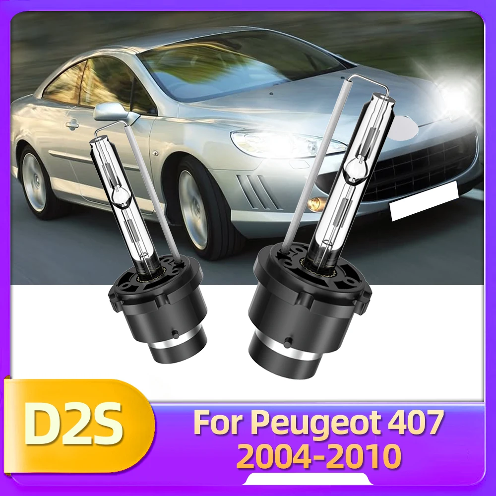 

Ксеноновая лампа LSlight HID 35 Вт 6000K D2S, сменная Автомобильная фара для Peugeot 407 фара автомобиля 2004 2005 2006 2007 2008 2009