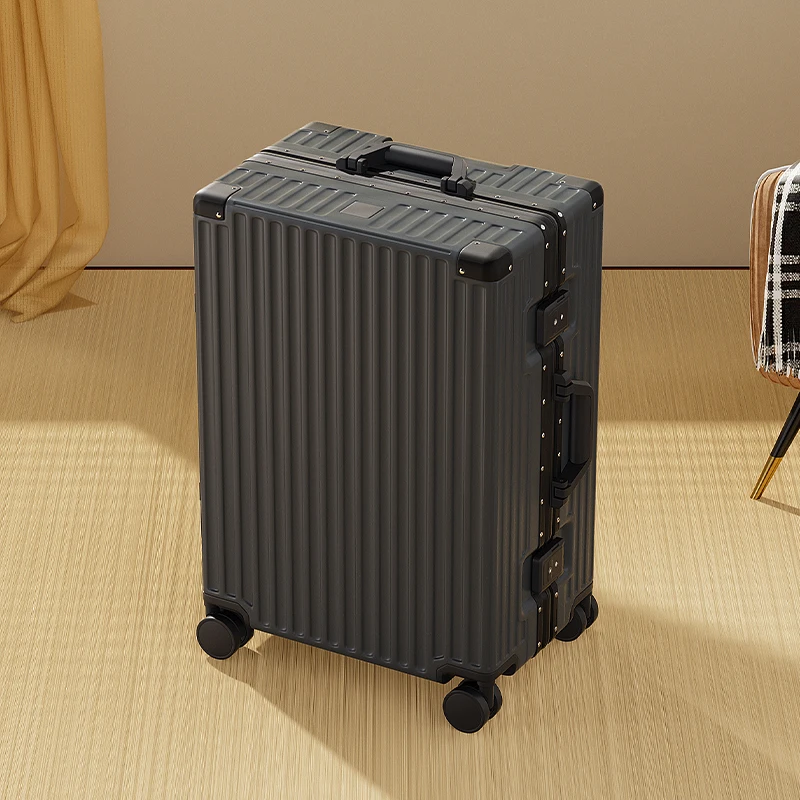 Чемодан с алюминиевой рамой большой вместимости 28-дюймовый чемодан для мужчин и