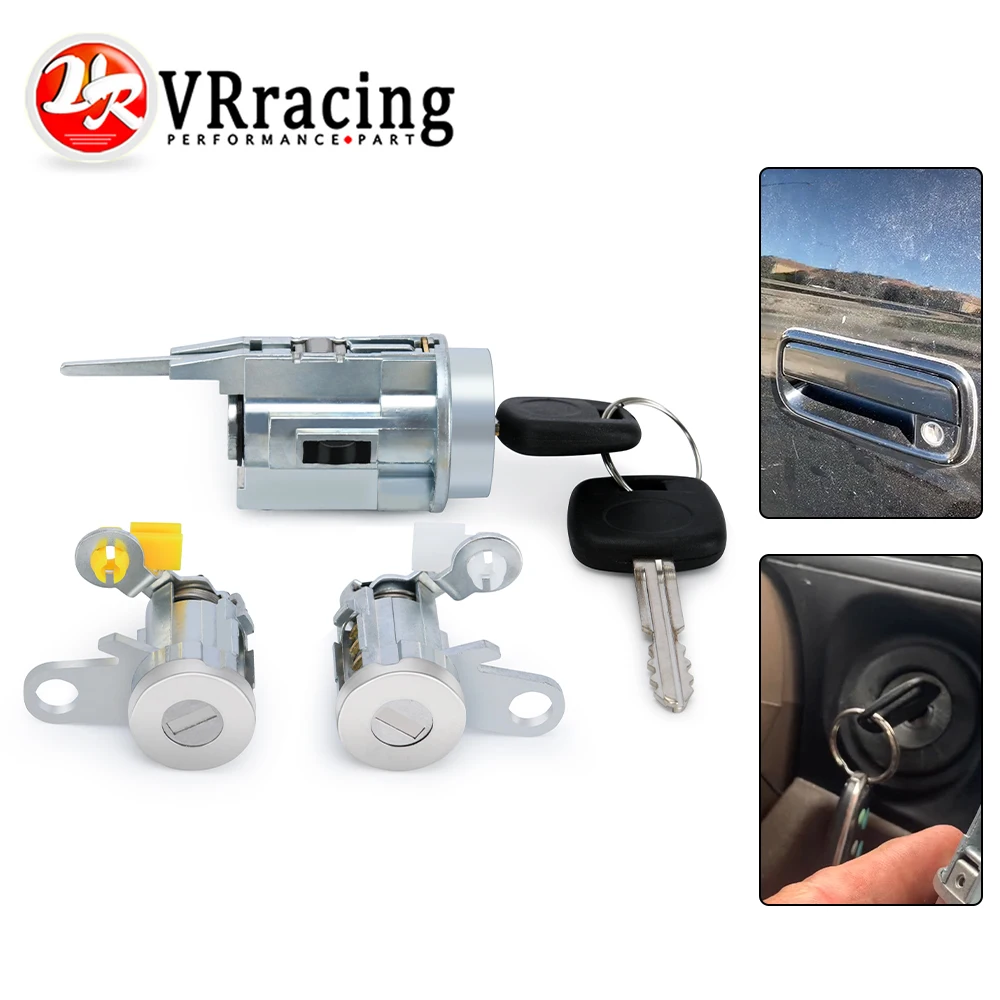 

Набор цилиндров для дверного замка и переключатель зажигания с ключами для 95-04 Toyota Tacoma 4Cyl 2.4L 2.7L 6Cyl 3.4L 6905135070/ 6905235070