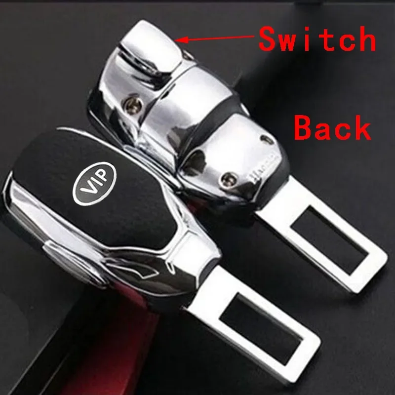 Стайлинг автомобиля удлинитель ремня безопасности металлический фиксированный