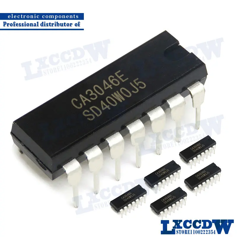 10 шт. CA3046 DIP14 CA3046E DIP-14 3046E DIP CA3081E CA3081 CA3086E CA3086 CA3096CE CA3096E CA3096