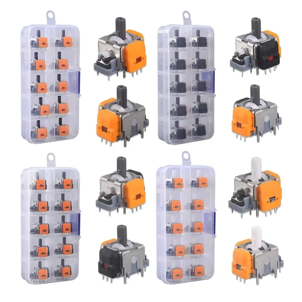 3D 10 шт. аналоговый контроллер джойстик с эффектом Холла модуль датчика запасные