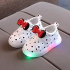 Кроссовки Детские со светодиодной подсветкой, обувь для мальчиков и девочек, размеры 21-30