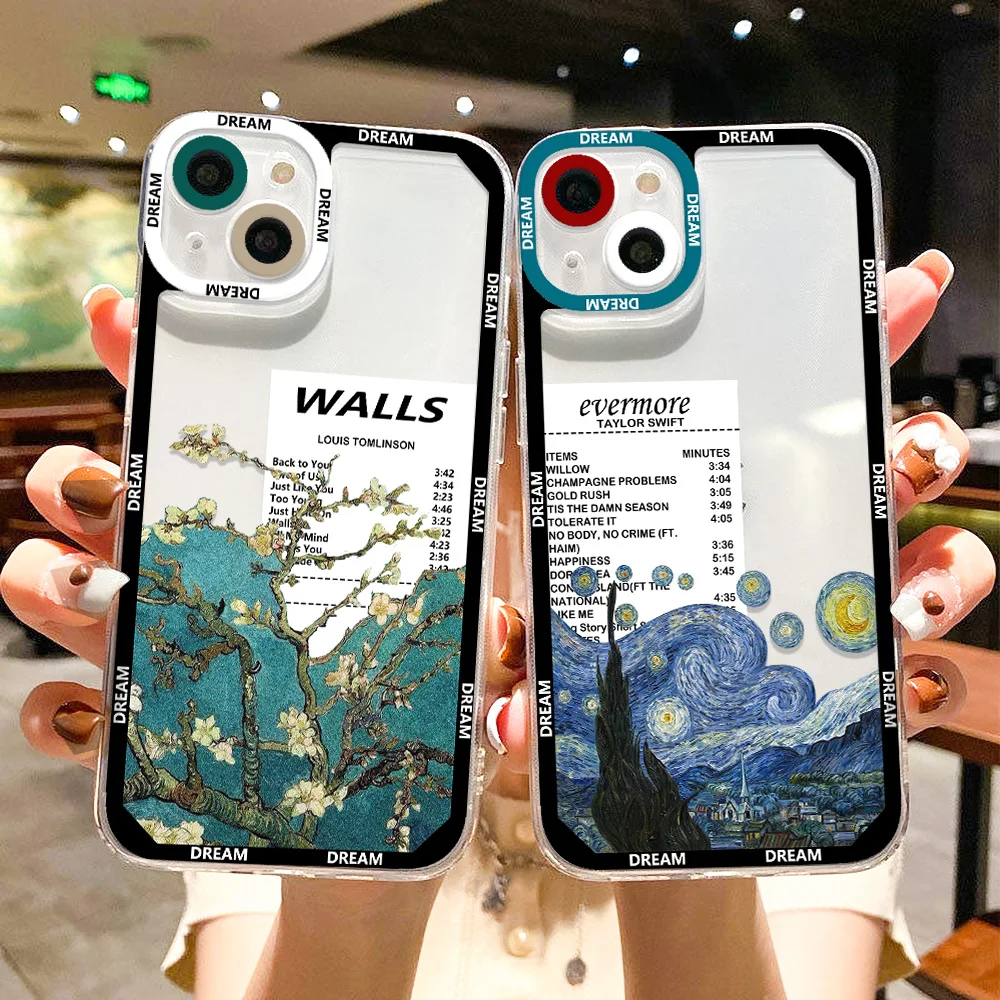 Phone Cases iPhone11 Case For iPhone 11 14 Pro Max 12 13 Mini XR X Xs 7 8 Plus SE 2022 2020 Cartoon Transparent Clear Back Cover