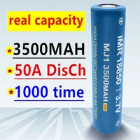 ckadk 100 original mj1 3 7 v 3500 mah 18650 lithium rechargeable battery for flashlight batteries mj1 3500mah battery