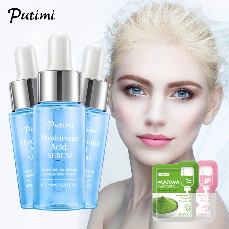 

4 шт., увлажняющая отбеливающая маска для лица с гиалуроновой кислотой