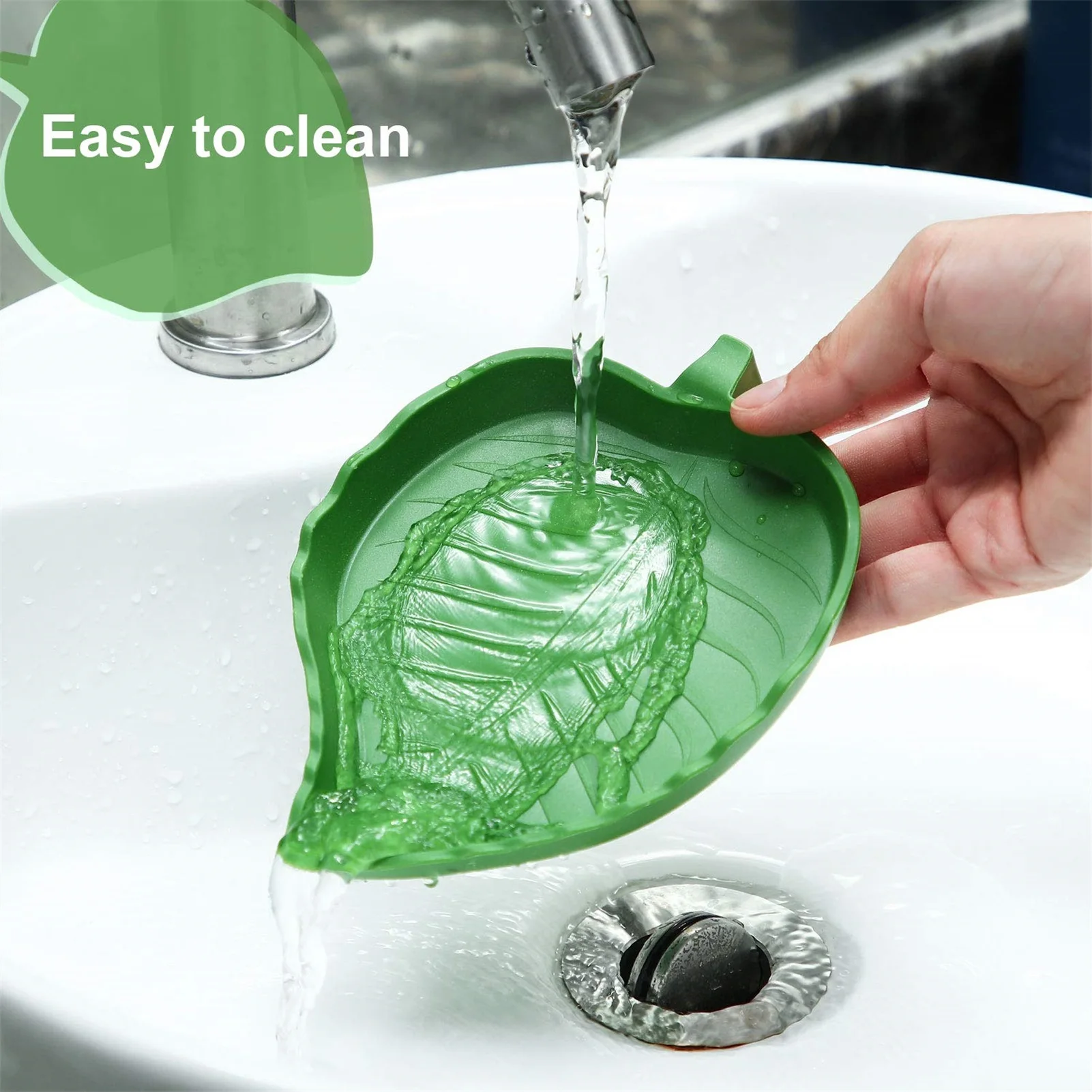 

Leaf Reptile Food Water Bowl Flat Water Plate For Lizards Young Bearded Dragons Chameleon Small Snakes Flat Drinking And Eating