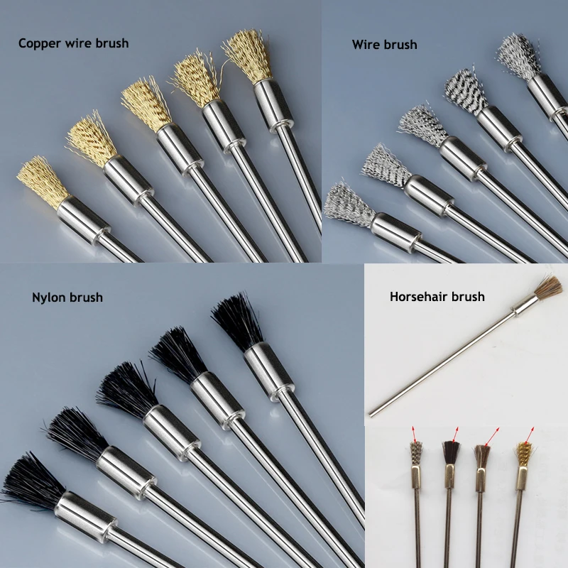 

4 шт./лот 6 мм подходящий латунный проволочный хвостовик для вращающегося сверлильного инструмента хвостовик для очистки полировки подходит для вращающегося инструмента аксессуар 100/75 мм