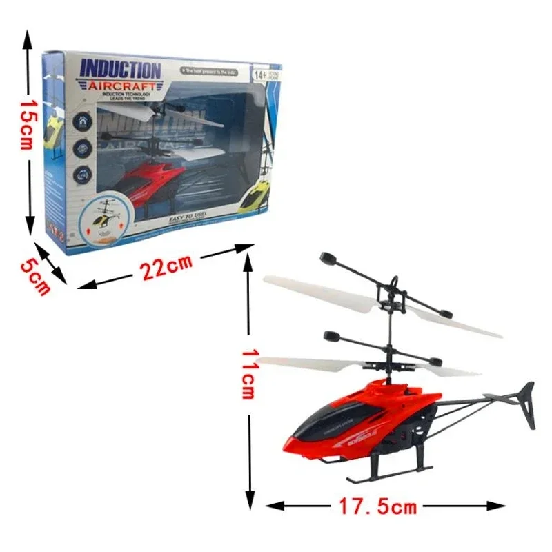 

Mini SIY-33 Remote Control RC Helicopters Toys Induction Hovering Safe Fall-Resistant RC Rechargeable Drone