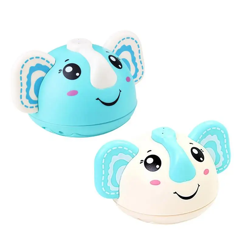 

Elephant Light Water Spray Ball Cute Cartoon Shape Baby Light Up Bath Tub Toy Spinning Elephant Water Sprinkler Toy