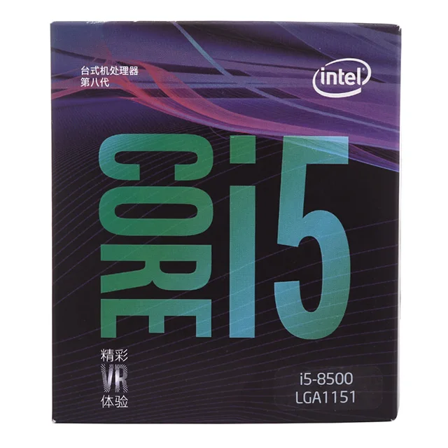 

Forinte Core i5 8500 CPUs Boxed Desktop Computer Gaming CPU Processor LGA1151