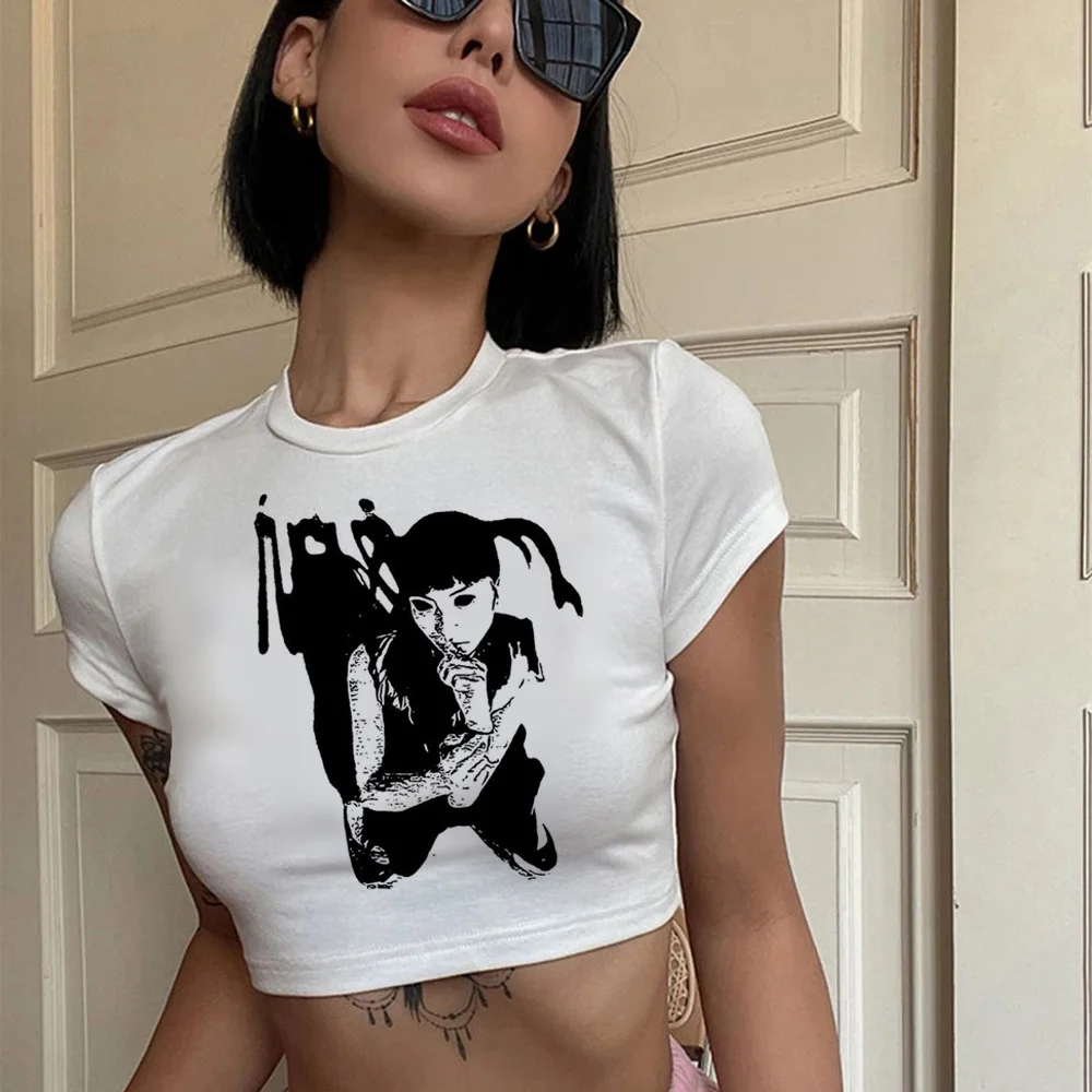 

y2k 90s graphic fairycore crop top Woman korean fashion 2000s fairy grunge Kawaii crop top clothes