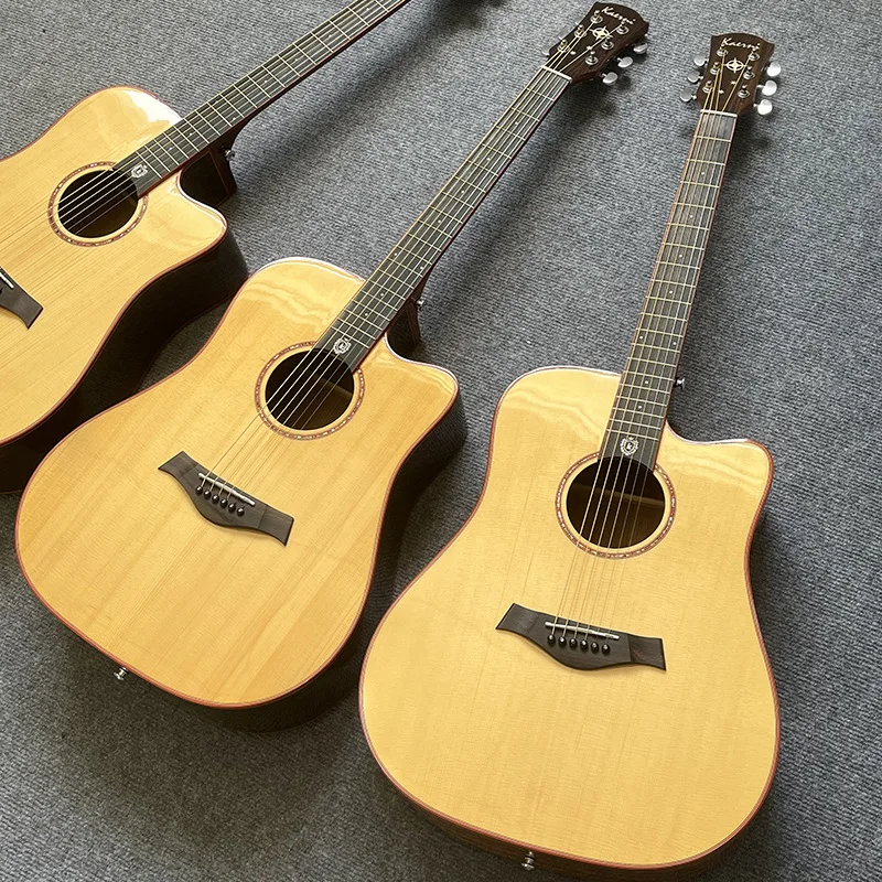 Дорожная Классическая акустическая гитара Fender Jazz шестиструнная большая Hetfield