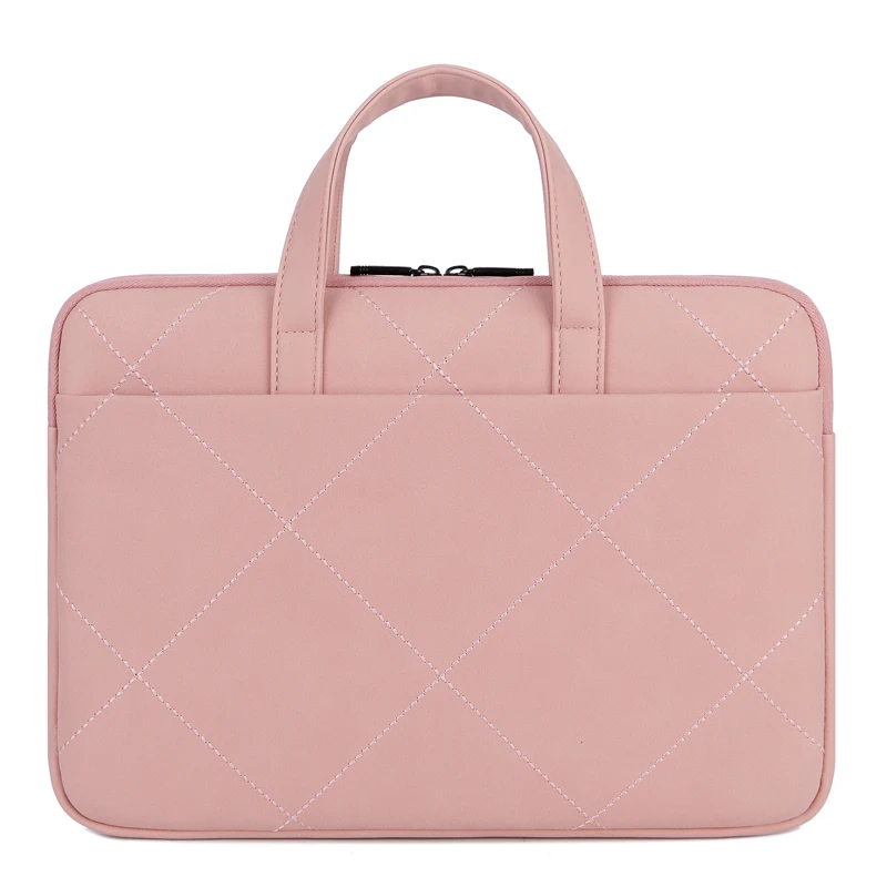 BRINCH 15.6 Inch Laptop Sleeve Case Briefcase Carrying Case Handbag Water Repellent Polyester Protective Case Cover