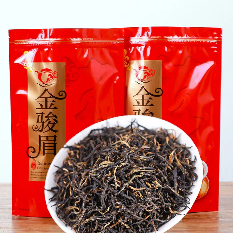 

2022 China Wuyi Jin Jun Mei Black Tea 250g Jinjunmei Black Tea Kim Chun Red Tea for Weight Lose Health Care Green Food tea pot