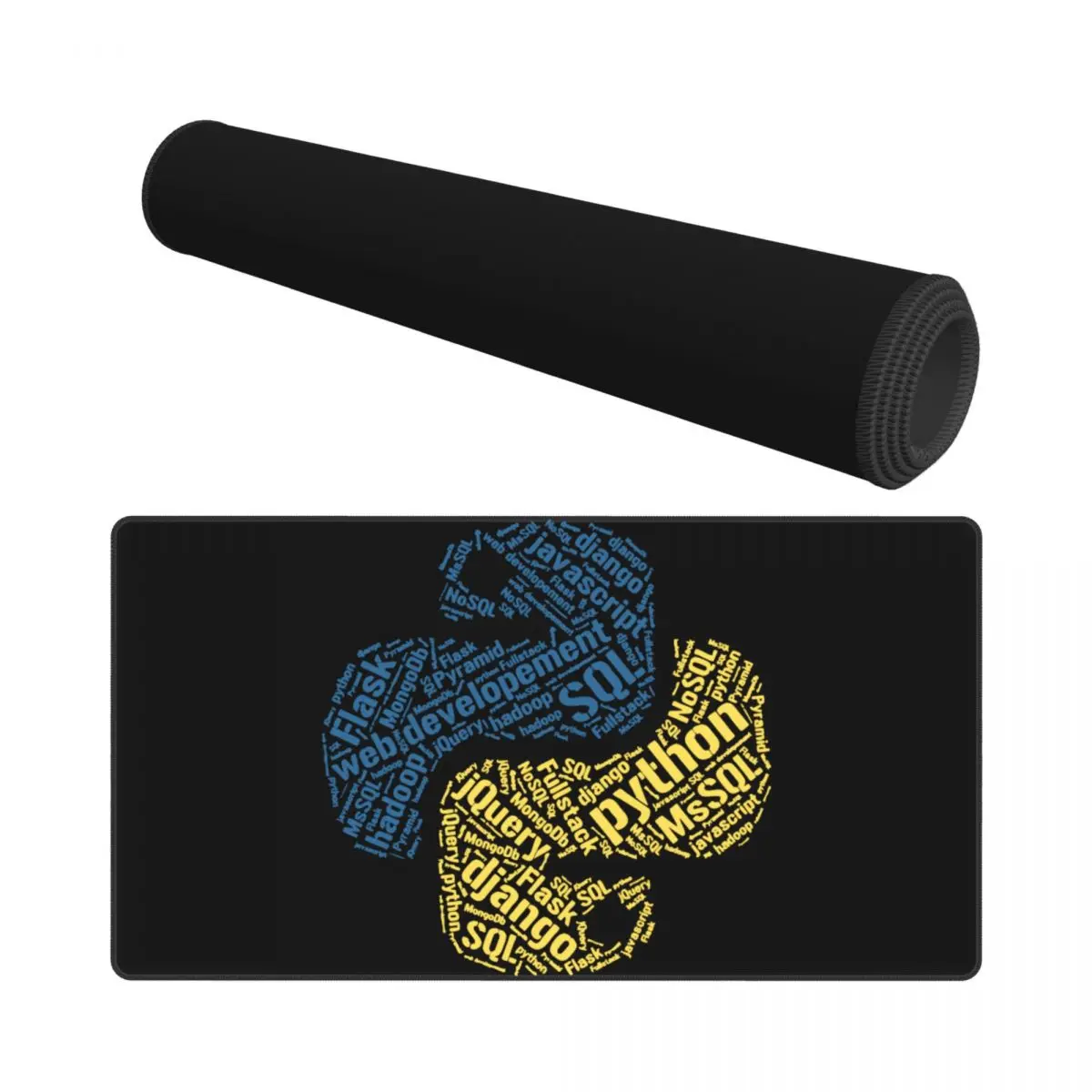 Программатор Python игровой коврик для мыши Настольный ПК программирующий кодер