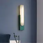 Светодиодное настенное бра из искусственного мрамора, настенный светильник с золотым металлическим основанием для гостиной, коридора, декоративное настенное освещение в стиле лофт для комнаты