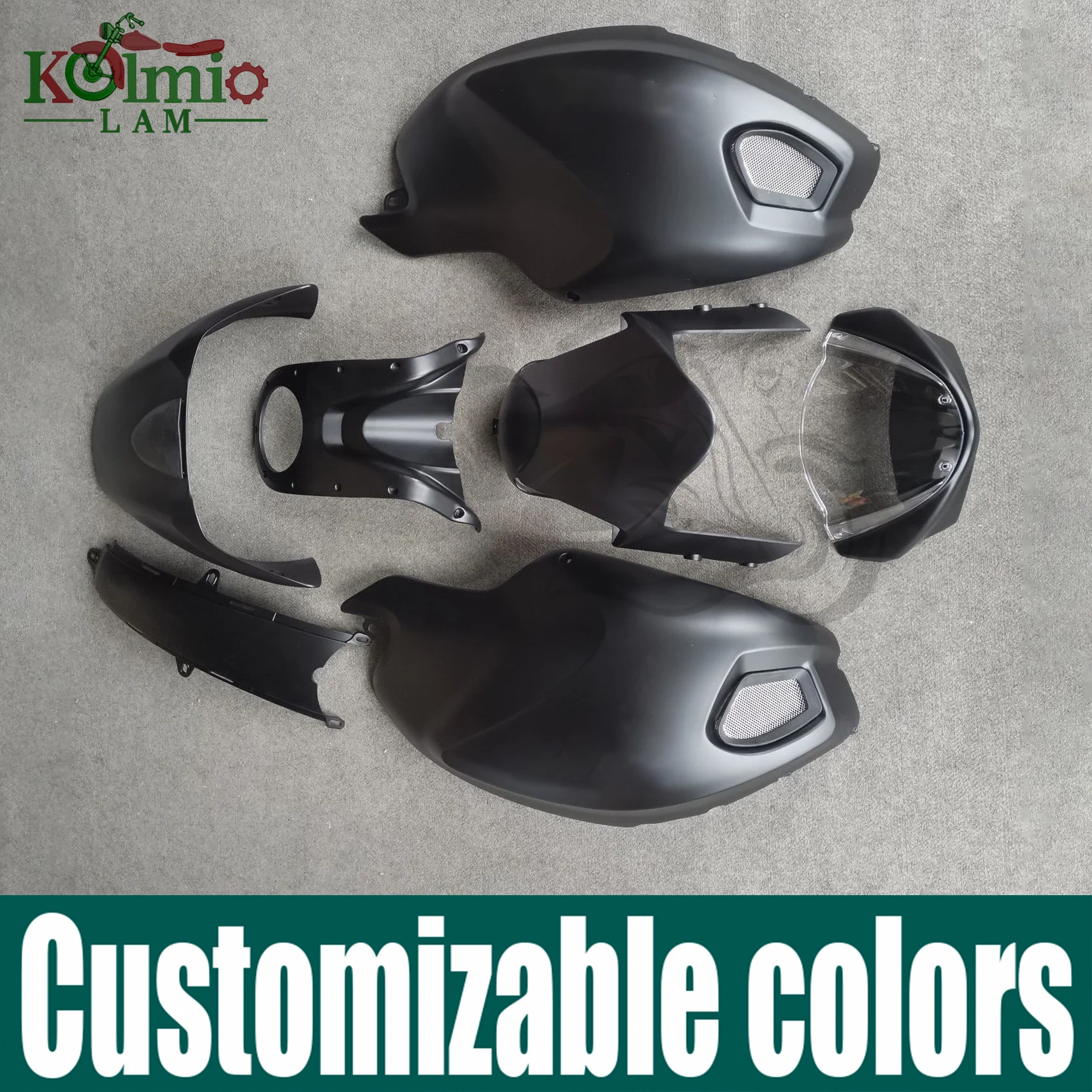 

Fit for Ducati Monster 696 796 1100 EVO Motorcycle Accessories Fairing Set Bodywork ABS Injection Panel Kit