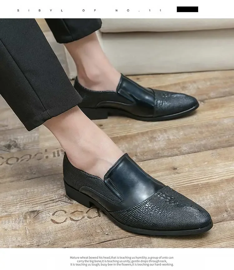 

Мужская обувь, осенние мужские деловые кожаные туфли для бизнеса, мужские кожаные туфли с мягкой подошвой, увеличивающие рост туфли с искусственным носком