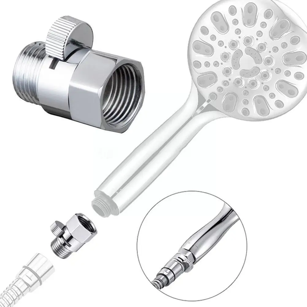 

All Copper Chrome Shower Heads High Quality Fast Switching Off Flow Seal Hose Shut Throttle The Through G9r2