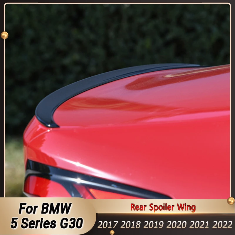 

M5 Style Rear Trunk Spoiler Wing ABS Tail Trunk Lip For BMW 5 Series G30 525i 530i 2017 2018 2019 2020 2021 2022 Body Kit Tuning