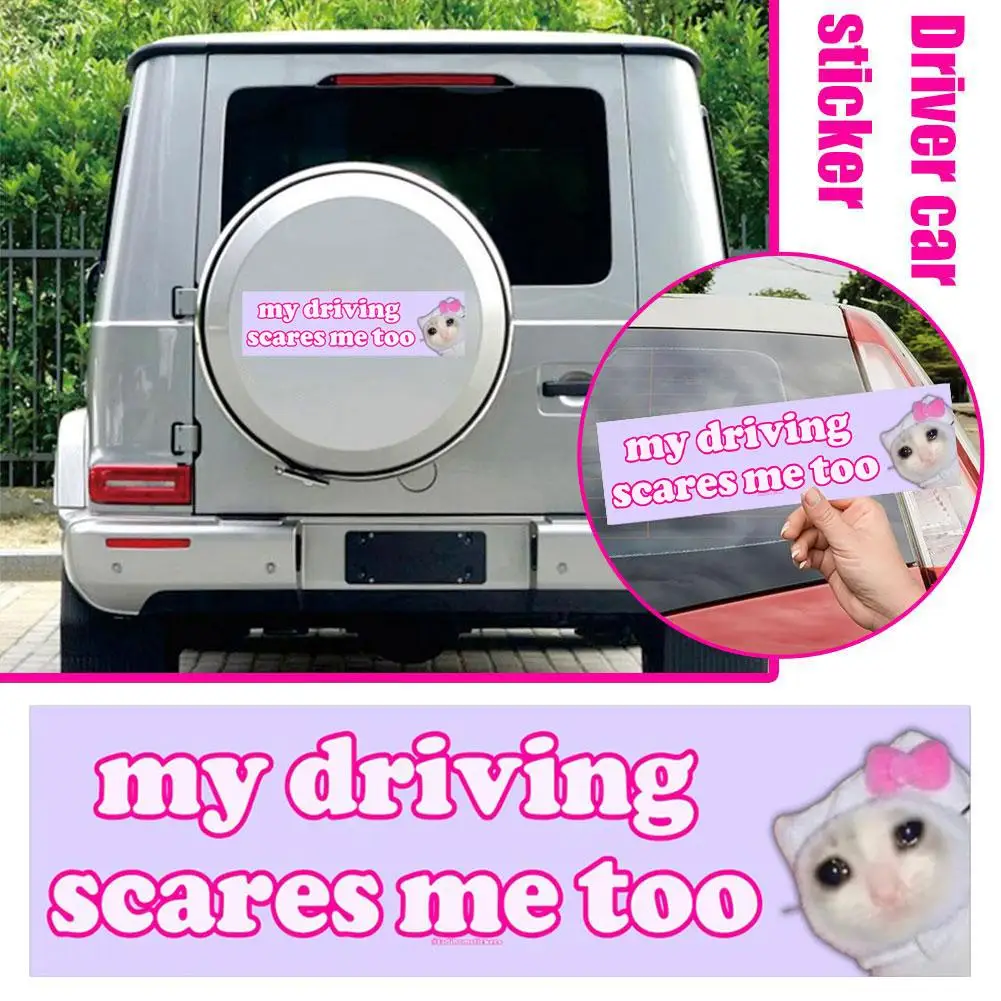 Наклейки на автомобиль с надписью My Driving Me