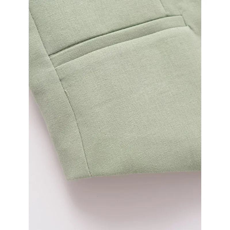 Костюм женский из двух предметов Повседневный без рукавов Y2k