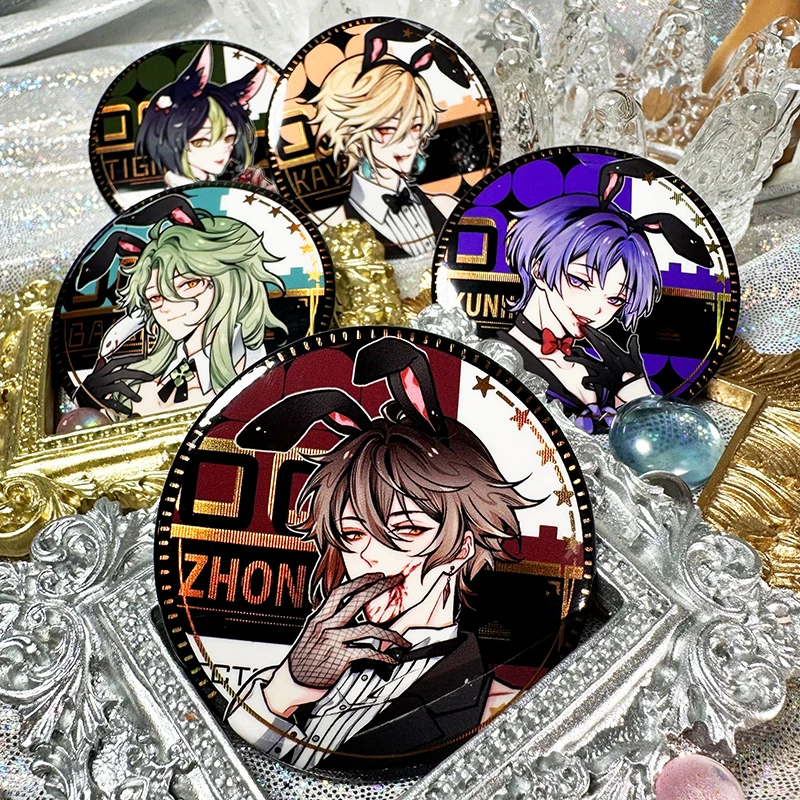 Игра Genshin Impact Kunikuzushi Arataki Прокат теснари Кролик мальчик серия значок брошь Косплей