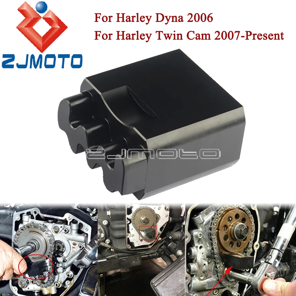 

TC96 Первичная деталь, звездочка, инструмент для блокировки двигателя, двойная камера, аксессуары для Harley Dyna Low Rider Street Bob Road King