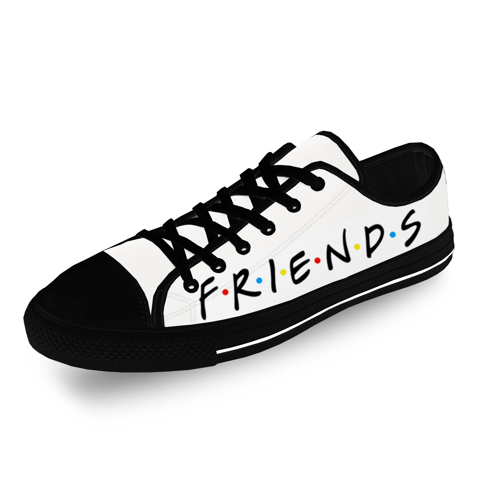 

Friends Low Top Sneakers Mens Womens Teenager Tv Show Casual Shoes Canvas Running Shoes 3D Print Breathable Lightweight shoe
