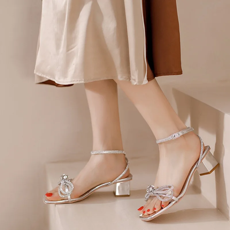 Alionly женские высокие каблуки 2024 новые модные Универсальные туфли на толстом