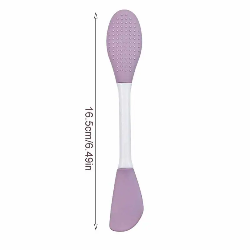 

Double Ended Soft Silicon Face Cleaning Brush Blackhead Removing Facial Cleaning Brush Easy to Handle Face Brush