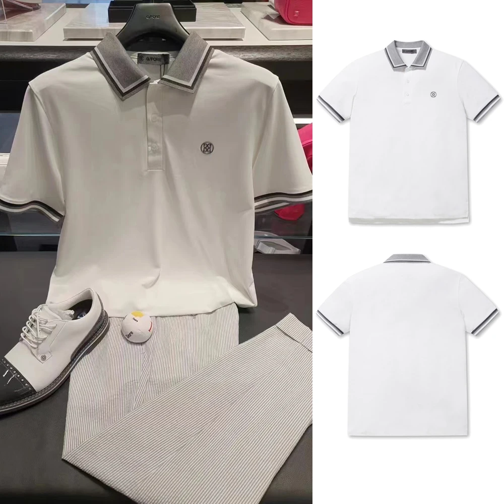 

Men's Golf Clothing Polo Shirts Fashion Short Sleeves Summer Outdoor Sports Quick Dry T shirt Golf Top