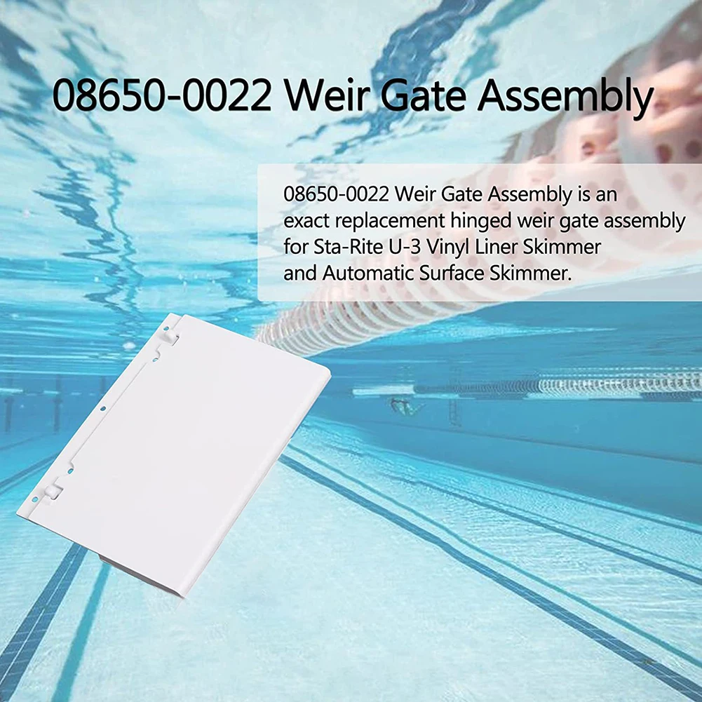 

Swimming Pool Tools Weir 08650-0022 Brand New Durable Plastic For Sta-Rite U-3 Gate Assembly High-quality Longevity