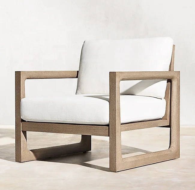 

Patio garden sets hotel teak outdoor lounge chair club chair furniture