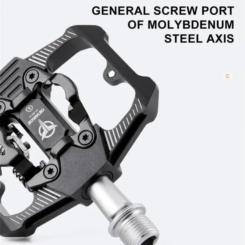 

GEWAGE SPD Bicycle Lock Pedal MTB Mountain Bike Bicycle Pedals Cycle Non-slip Self-locking Lock Pedal Mtb Accessories Hot Sale