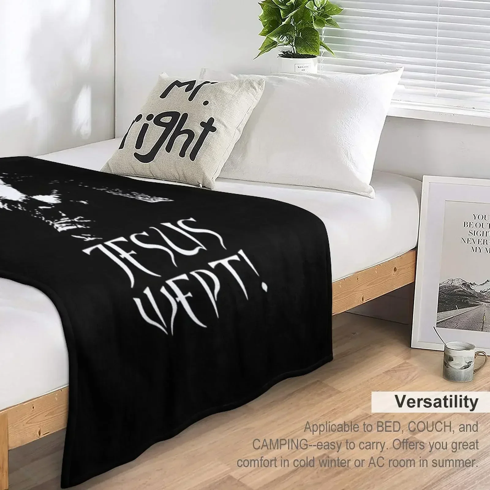 ИИСУС WEPT! Одеяло забавный подарок одеяла для спальных мешков