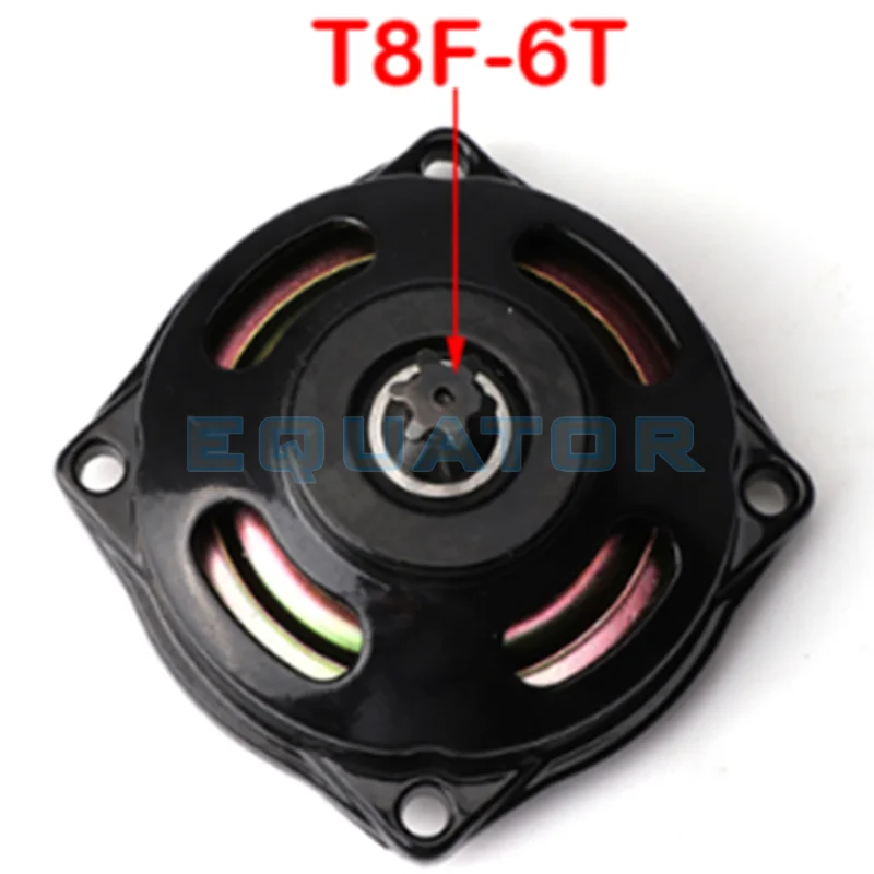 

Clutch Housing Gear Box T8F 6T Without cover Sprocket For 47cc 49cc Pocket Bikes Mini Quad ATV Minimoto Scooter Buggy Go kart