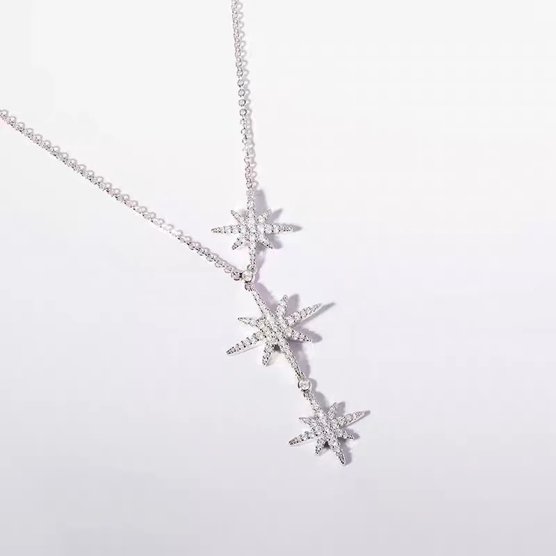 

Star Pendant Necklace Fashion Jewelry Sweater Chain is a gift for lovers on Valentine's Day and Thanksgiving Day