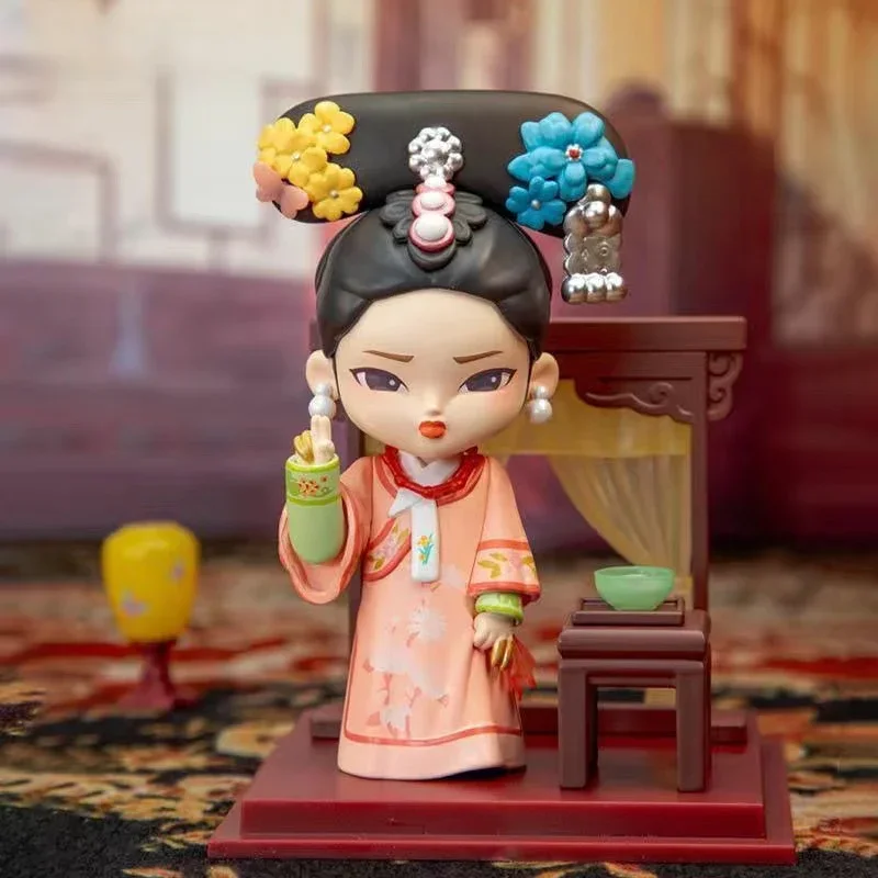 Фото Императрицы в дворце Legend of Zhen Huan слепая коробка коробка-сюрприз оригинальная фигурка мультяшная модель коллекция Mystery Box №1