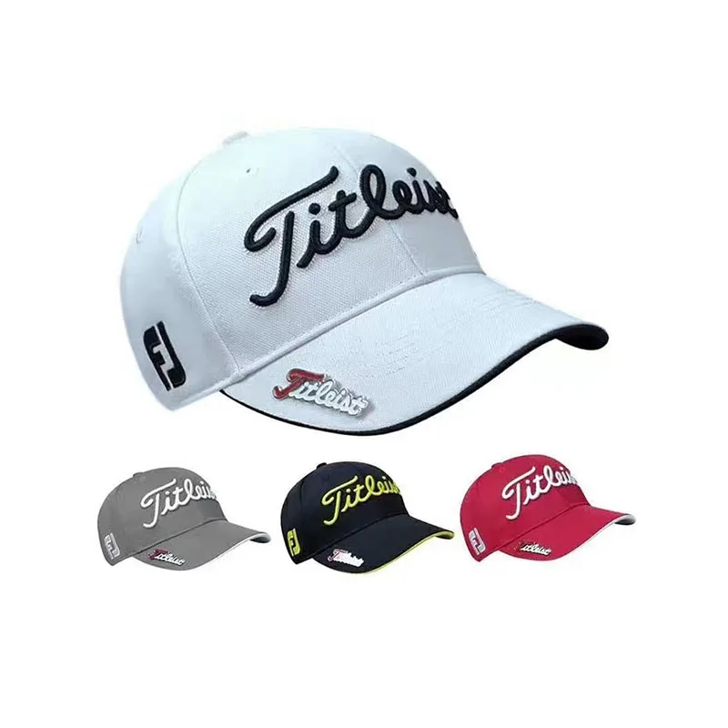 

New Fashion Brand Golf Cap, Korean Style Baseball Cap for Men and Women, Mark Golf Breathable Hat 2022